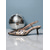 ieftine Pantofi slingback-Tocuri stiletto metalice cu slingback pentru femei - pantofi de petrecere strălucitori cu vârful ascuțit pentru viața de noapte și cluburi &amp;evenimente speciale de seară