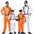 cheap Profession &amp; Uniform Costumes-Astronaut Group Couple Costume Cosplay Costume Onesie Costume Jumpsuits Orange For Kings Day Halloween Carnival Adults Kids Unisex