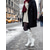 baratos Botas de neve e inverno-Botas de neve femininas pretas em couro sintético com acabamento em pele sintética – moda de inverno elegante para mulheres, perfeitas para o clima frio e eventos noturnos.