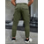 preiswerte Cargohosen-Herren Cargo-Hosen Hose Kordelzug Mehrere Taschen Einfach tragbar Outdoor Täglich Campen und Wandern Mode Klassisch Schwarz Armeegrün
