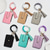 cheap Down to $30-Wristlet Keychain Bracelet Wallet Silicone Bead Keychain Silicone Bead Bracelet KeychainWallet Elastic Keyring Bangle