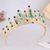 voordelige Tiara's en Kroon-kroon tiara's Hoofdtooi Legering Bruiloft Verjaardag Elegant leuke Style Met Strass Helm Hoofddeksels