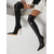 cheap Fashion Boots-Women's Black Over-the-Knee Stiletto Heel Boots - Sleek Faux Leather Thigh-High Party Boots with Pointed Toe for Night Out