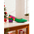 voordelige Pumps met blokhak-Groene pumps voor dames met kleurrijke strik – stijlvolle feestschoenen, perfect voor Kerstmis, Nieuwjaar en formele gelegenheden