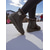 baratos Botas de neve e inverno-Botas de inverno femininas impermeáveis com forro de pele sintética - botas de neve estilosas para clima frio e atividades ao ar livre.