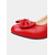ieftine Stil retro al anilor 1950-Pantofi cu toc și fundă roșii pentru femei, cu baretă la gleznă – stil vintage clasic, anii 1950, tocuri bloc confortabile pentru ocazii formale, petreceri și purtare zilnică