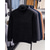 cheap Men's Pullover Sweater-Men's Pullover Sweater Jumper Fleece Sweater Knit Sweater Ribbed Knit Regular Tops Knitted Plain Turtleneck Fashion Basic Vacation Daily Wear Clothing Apparel Fall Winter Black Navy Blue M L XL