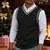 preiswerte Herren Pullover Weste-Herren Weihnachtspullover Pullunder Kleid Pullover Pullover Weste Gerippt Zopfmuster Stricken Normale Oberteile Gestrickt Einfach V Ausschnitt Mode Lässig Urlaub Alltagskleidung Bekleidung Herbst