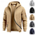 abordables Hoodie Tactique-Homme Sweat à capuche Sweat à capuche zippé intégral Sweat à capuche en polaire Sweat à capuche tactique Noir bleu marine Kaki Gris Clair Gris foncé À capuche Uni Fermeture éclair Avec Poches Sport