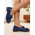 abordables Zapatillas sin cordones y mocasines de mujer-Mocasines de mujer rojos de charol con detalle de moño y suela gruesa – Zapatos elegantes sin cordones para oficina y uso diario
