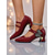 baratos Sapatos Mary Jane-Sapatos Mary Jane femininos de verniz com borboleta de strass - sapatos glamourosos retrô para festas noturnas e eventos especiais.