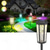 ieftine Lumini de peisaj-lumini de alee cu energie solară pentru exterior, alb cald &amp;Decor peisagistic cu LED-uri RGB cu schimbare de culoare, impermeabil, pentru terasă, curte, alee, grădină, pornire/oprire automată, 2