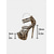 voordelige Platform Sandalen-dames luipaard platform stiletto sandalen - studs hoge hak bandjes feestschoenen voor het nachtleven, clubwear &amp;avondkleding