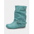 abordables Medieval &amp; Renacimiento-Botines de piel sintética marrón de inspiración medieval para mujer: diseño de hebilla, tacón de cuña cómodo, calzado informal de moda para fiestas retro, otoño e invierno.