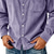 baratos camisa de botão masculina-Homens Camisa Social Camisa casual Camiseta de Veludo Azul Preto Roxo Cinzento Manga Longa Tecido Lapela Casual Streetwear Bolsos Roupa Algodão Moda Retro Vintage Casual