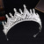 voordelige Tiara's en Kroon-kroon tiara's Hoofdtooi Legering Bruiloft Verjaardag Elegant leuke Style Glimmend Met Strass Helm Hoofddeksels