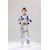 baratos Custos de Profissão e Uniforme-Semana do Livro 2026 Fantasia de Carnaval 2026 Trajes de carreira Macacões Astronauta Crianças Para Meninos Para Meninas Carnaval Festa / Noite Vestir-se
