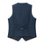billige Herrevest-herrevest tweedvest vintage mote vår og høst knapper ullblanding komfortabel ensfarget enkeltspent v-hals normal passform dyp grønn marineblå mørkegrå lysegrå vest