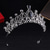 voordelige Tiara's en Kroon-kroon tiara's Hoofdtooi Legering Bruiloft Verjaardag leuke Style Glimmend Met Strass Kristal Helm Hoofddeksels