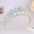 ieftine Tiara și coroane-Coroane diademe Ornamente de Cap Aliaj Nuntă Zi de Naștere Elegant Drăguţ Cu Cristal Diadema Articole Pentru Cap