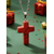 cheap Men's Jewelry-Men's Christmas Natural Stone Cross Pendant Necklace, Available in Multiple Colors, Stylish and Trendy Design, Perfect for Holiday Gifts