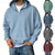 voordelige basic hoodies voor heren-Voor heren Trui met capuchon Hoodie met kwartrits blauw Wijn Groen Grijs Licht Blauw Capuchon Effen Zak Dagelijks Sport &amp; Outdoor Feestdagen Streetwear Basic Casual Lente Herfst Kleding Hoodies