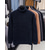 cheap Men's Pullover Sweater-Men's Pullover Sweater Jumper Fleece Sweater Knit Sweater Ribbed Knit Regular Tops Knitted Plain Turtleneck Fashion Basic Vacation Daily Wear Clothing Apparel Fall Winter Black Navy Blue M L XL