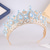 baratos Tiara &amp; Coroas-Crown Tiaras Decoração de Cabelo Liga Casamento Aniversário Elegante Estilo bonito Com Cristais Capacete Chapéu