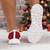 levne Pánské vánoční boty-Pánské vánoční boty s motivem Santy a piva - prodyšné nazouvací tenisky s vtipným potiskem „ho ho ho hold my beer“, ležérní sváteční obuv na večírky a dárky