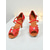 cheap Latin Shoes-Women's Red Rhinestone Latin Dance Shoes - Professional Ballroom Salsa Tango Sandals with Strappy Design and Crystal Embellished Heels for Competition or Performance