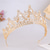 voordelige Tiara's en Kroon-kroon tiara's Hoofdtooi Legering Bruiloft Verjaardag Elegant leuke Style Met Strass Helm Hoofddeksels