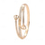 baratos Pulseiras-Zircão Clássico Séries Totem Elegante Moda Personalizada Simples cromada Pulseira de jóias Prata / Dourado Para Casamento Festa Noivado Baile de Formatura