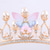 voordelige Tiara's en Kroon-kroon tiara's Hoofdtooi Legering Bruiloft Verjaardag Elegant leuke Style Met Strass Helm Hoofddeksels