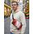cheap Graphic Print Bags-Men's Christmas Sling Bag - Multiple Fun Patterns, Santa, Reindeer &amp; Gingerbread Designs, Adjustable Strap, Perfect for Holiday Gifts, Casual Wear and Festive Occasions.