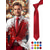 voordelige Heren dassen en vlinderdassen-Heren kerststropdas van satijn, verkrijgbaar in meerdere kleuren, perfect voor feestdagen en speciale gelegenheden, polyester materiaal