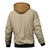 baratos jaquetas e casacos gráficos masculinos-Homens Dragão Com letras estampadas Casaco de inverno Acolchoado Jaqueta com capuz Térmico / Quente Esportivo Casual Ao ar livre Dia a Dia Zip Up Capuz ajustável com cordão Casaco forrado xadrez