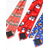 abordables Cravates et nœuds papillon pour hommes-Cravate de Noël pour homme en polyester avec imprimés Père Noël, bonhomme de neige et motifs festifs – nœud papillon festif et ajustable pour les fêtes de Noël et autres événements.