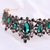 olcso Tiara és korona-Korona Tiaras Fejdísz Ötvözet Esküvő Születésnap Elegáns Szüret Val vel Strasszkő Sisak Fejfedők