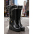 baratos Botas de neve e inverno-Botas de neve femininas brancas com forro de pele sintética e salto plataforma - botas de inverno impermeáveis com cadarço, estilosas e aconchegantes para clima frio e atividades casuais ao ar livre.