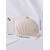 abordables Pochettes et sacs à main de soirée-Pochette plissée pour femme avec anse en perles – élégante pochette de soirée, disponible en plusieurs couleurs – parfaite pour les mariages, les fêtes et les occasions spéciales.