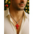 cheap Men's Jewelry-Men's Christmas Natural Stone Cross Pendant Necklace, Available in Multiple Colors, Stylish and Trendy Design, Perfect for Holiday Gifts