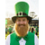 cheap Accessories-Men's St. Patrick's Day Leprechaun Costume Accessory Set, Polyester Material, Green Top Hat with Buckle, Fake Beard, Bow Tie &amp; Necktie Set,  Parties &amp; Holiday Celebrations