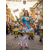 ieftine Pantofi de dama-Tocuri platforme viorii cu accente albe pentru femei pentru Mardi Gras – stil retro de carnaval perfecte pentru parade festive și evenimente