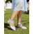 abordables Demoiselle d&amp;#39;honneur-Chaussures plates à bride fleurie bleu clair pour femme - élégantes chaussures de demoiselle d'honneur à bout pointu pour un mariage en extérieur, au jardin ou lors d'une cérémonie sur la pelouse