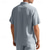 cheap Men's Button Up Shirts-Men's Shirt Summer Shirt Casual Shirt Beach Shirt Button Up Shirt Black White Army Green Apricot Gray Short Sleeve Plain Lapel Daily Vacation Pocket Clothing Apparel Fashion Casual Comfortable