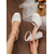 abordables novia-Zapatos de novia con plataforma blanca, tacón cuadrado y tira al tobillo para mujer: elegantes zapatos de boda de punta cerrada para novias en ceremonias formales en la iglesia.