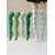 voordelige Accessoires-Dames St. Patrick's Day kniehoge sokken set (4 stuks) - groene klaver &amp;Gestreepte overknee sokken, feestelijke Ierse kostuumkousen voor parades en feesten. &amp;feestdag viering