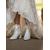 baratos noiva-Mulheres Sapatos De Casamento Botas Presentes de Dia dos Namorados Botas de salto Casamento rústico Botas Botas Tornozelo Sapatos de noiva Sapatos de dama de honra Renda Salto Robusto Dedo Apontado