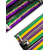 baratos Acessórios-Conjunto de suspensório e gravata borboleta de poliéster elástico masculinos design com lantejoulas em roxo e verde perfeitos para carnaval e bailes de máscaras