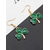 cheap Accessories-Women's St. Patrick's Day Drop Earrings, Green Shamrock &amp; Leprechaun Hat Design, Alloy Dangle Earrings, Festive Irish Holiday Party Jewelry for Women
